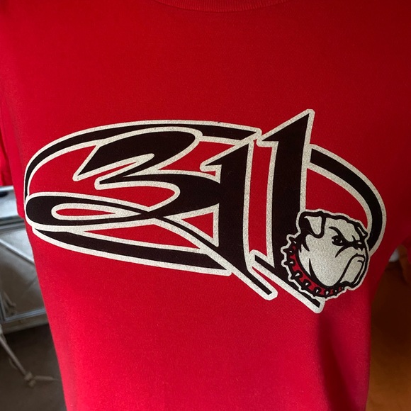 RARE 311 Band UGA Georgia Bulldogs Unisex T-Shirt - S - Picture 3 of 8